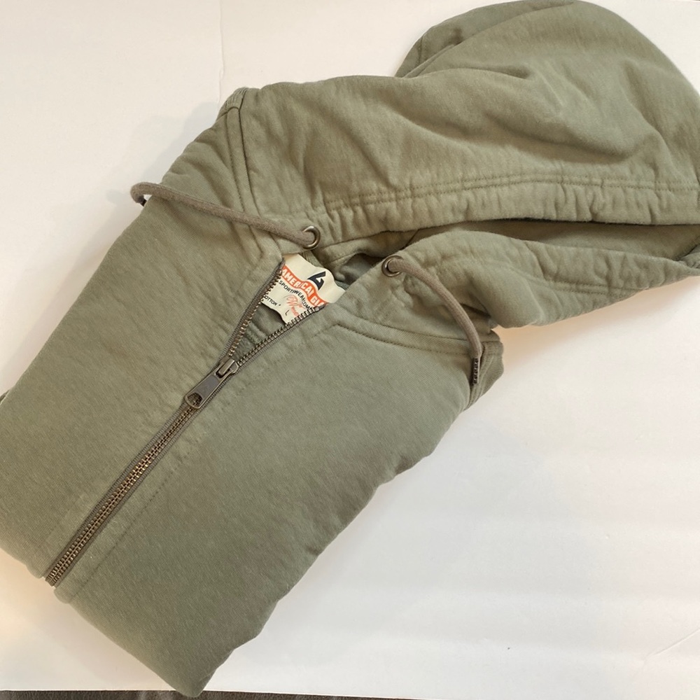 American Giant classic full zip sweatshirt size large
